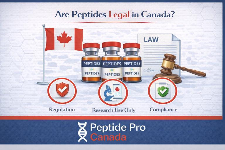 Are Peptides Legal in Canada for Research Use?