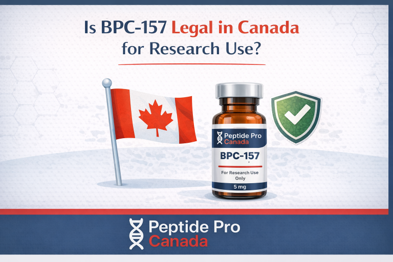 Is BPC-157 Legal in Canada for Research Use?